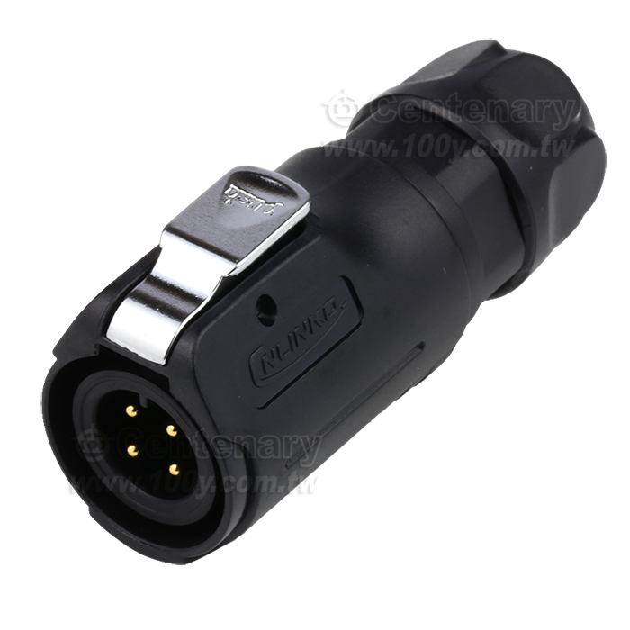 Cnlinko  LP12 Type 4core Male Plug/Multi core power supply Industrial waterproof connectors - 119823 Product Image