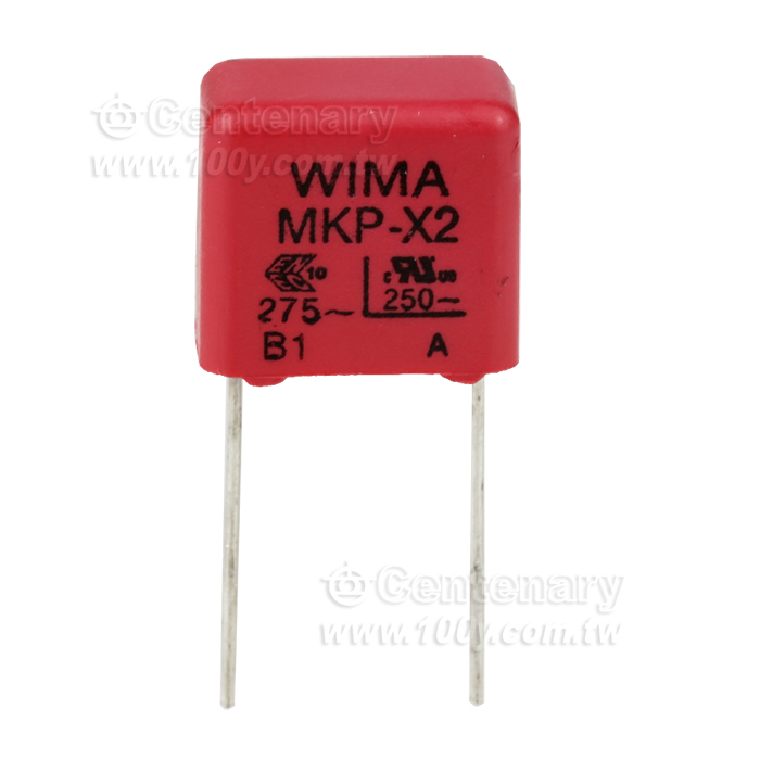 MKP-X2-0.1uF/275V-10mm - 161290 產品圖片