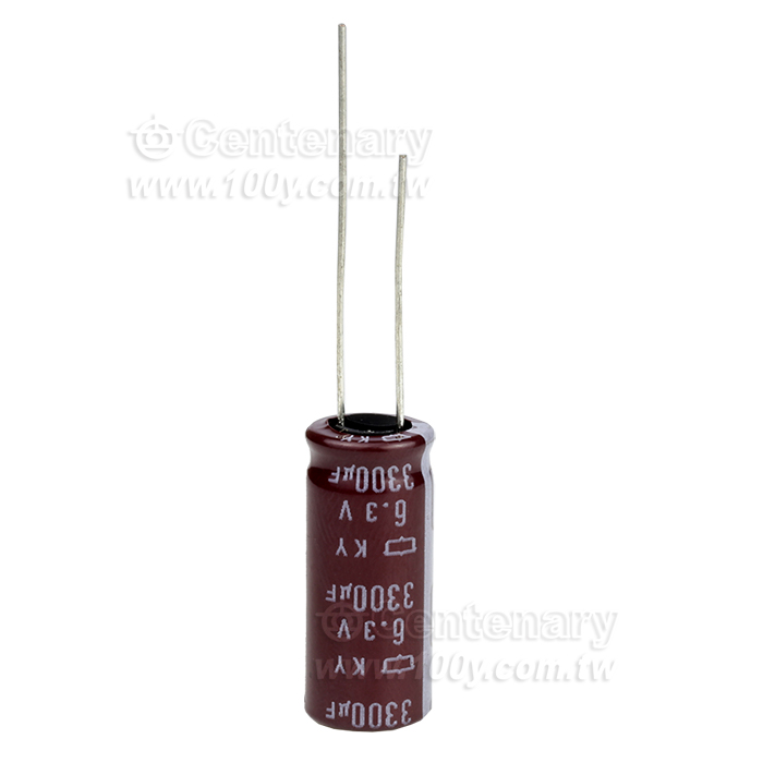 3300uF/6.3V  Super Low ESR/Impedance For Motherboard(RoHS) - 161480 Product Image