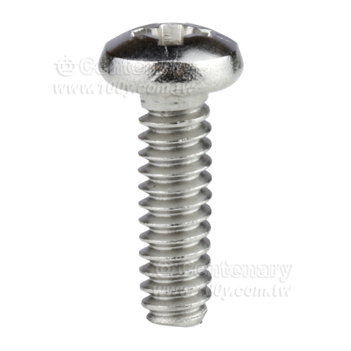 不銹鋼304 十字圓頭螺栓4#-40*3/8(9.53mm)-4#（M2.84) - 161631 產品圖片
