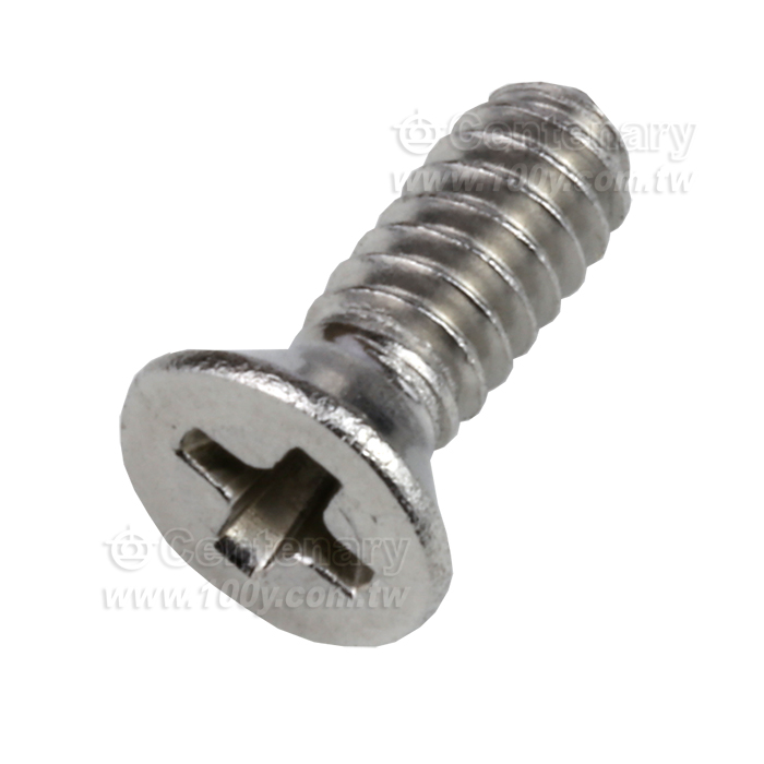 304不銹鋼美制十字沉頭螺絲英制5/16(7.94mm)-4#（M2.84) - 161632 產品圖片