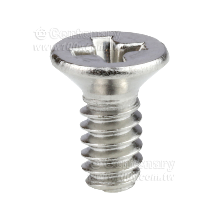 304不銹鋼美制十字沉頭螺絲英制1/4(6.35mm)-4#（M2.84) - 161633 產品圖片