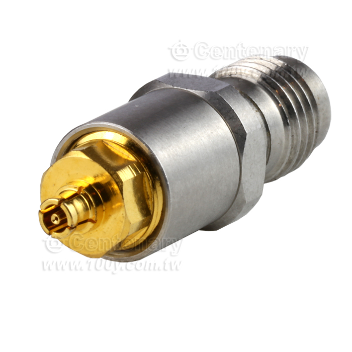 毫米波轉接器2.4MM母轉SSMP母 DC-40G VSWR1.25/50ohm - 161584 產品圖片