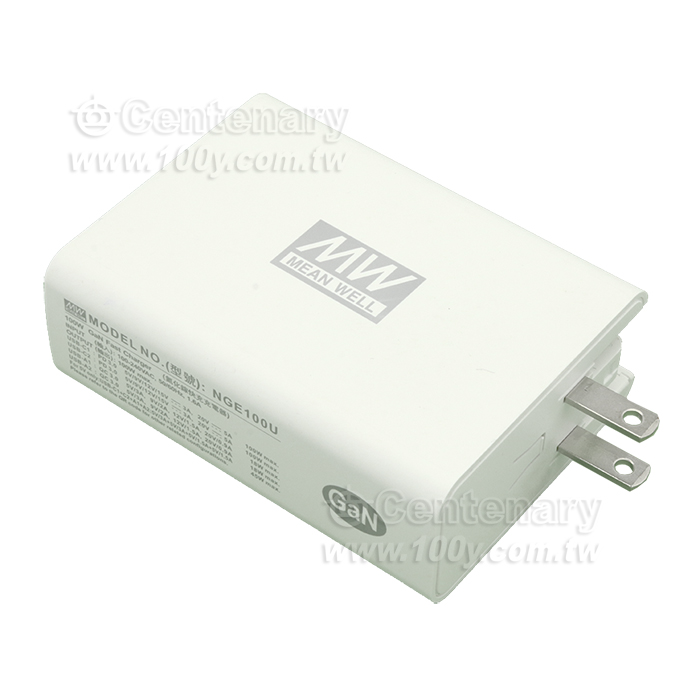 4埠USB氮化鎵快速充電器 100W - 94988 產品圖片