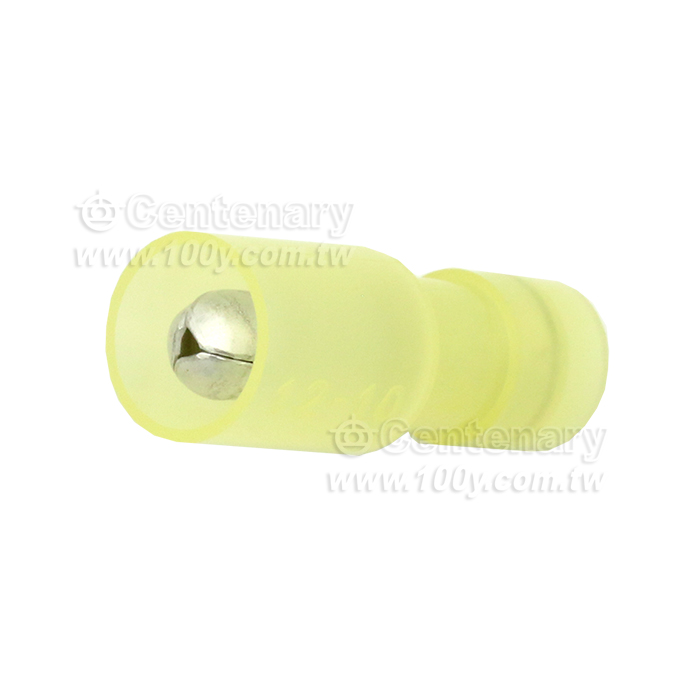 子彈型公端子 12~10AWG 黃色 (100個/包) - 94993 產品圖片