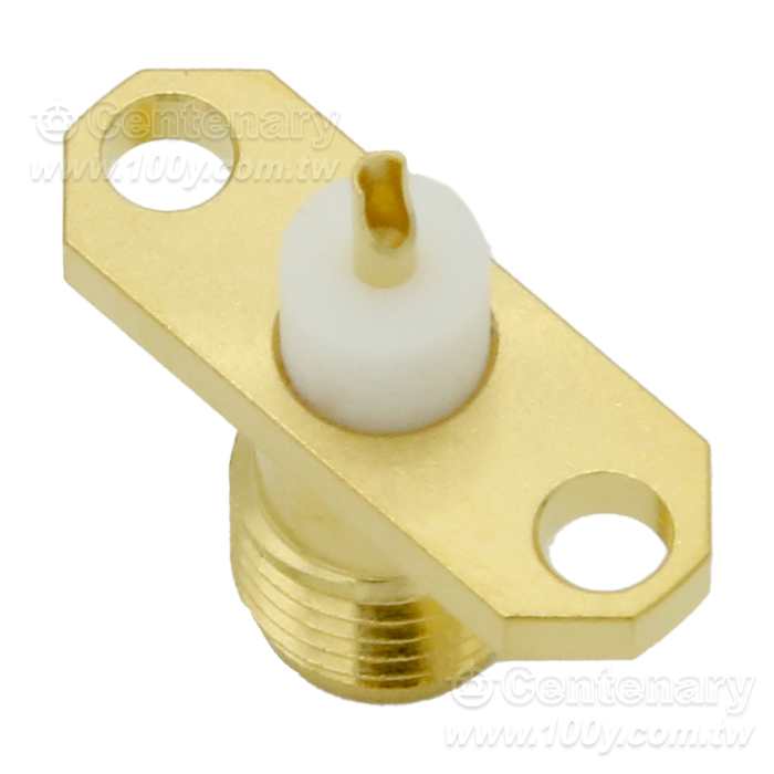 SMA Jack ϕ16mm 2 Hole Flange - 95199 產品圖片
