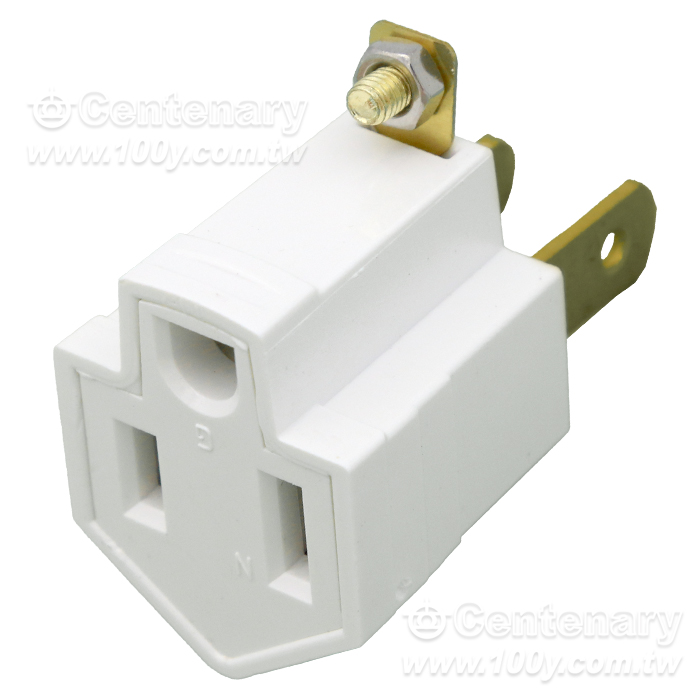 3P to 2P Power Plug Adapter - 95274 Product Image