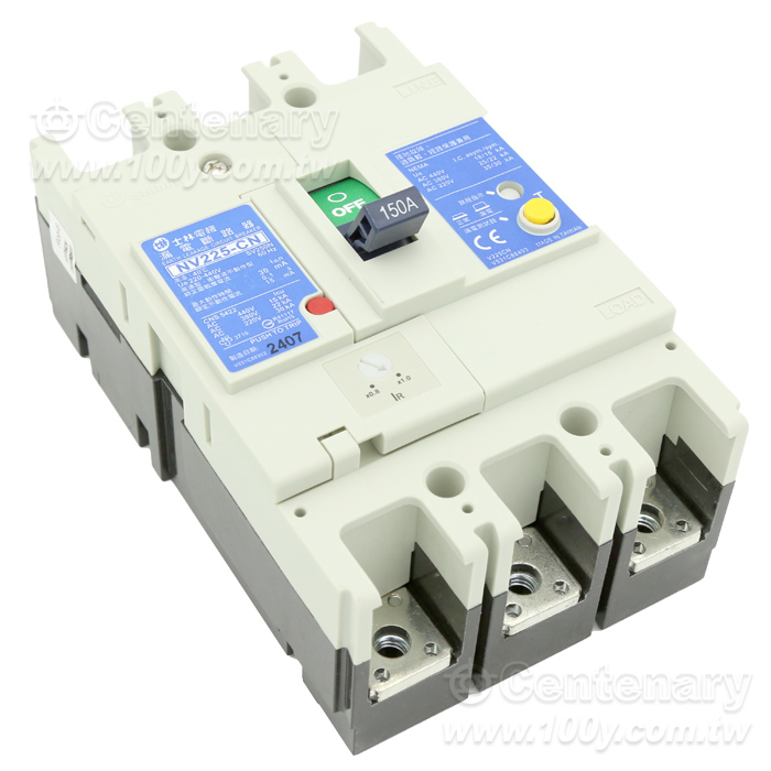 漏電斷路器 3P/150A 高速型 30mA - 161682 產品圖片