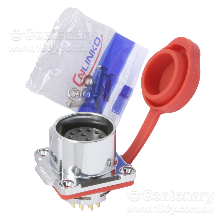 Cnlinko  LP24 Type Female socket ?/Multi core power supply Industrial waterproof connectors - 160628 Product Image