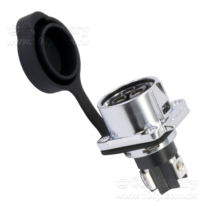 Cnlinko  LP28 Type Round Female Socket/Multi core power supply Industrial waterproof connectors - 161664 Product Image