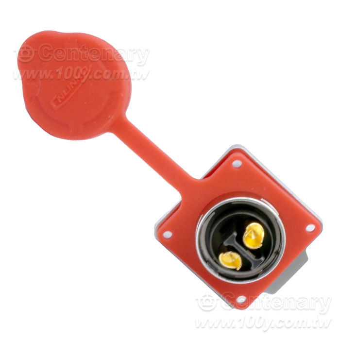 Cnlinko  LP24 type 2 Pins Female socket/Multi core power supply Industrial waterproof connectors - 160625 Product Image