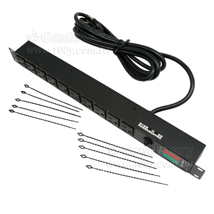 SUNBOX_LED Meter Type Power Strip - 95438 Product Image