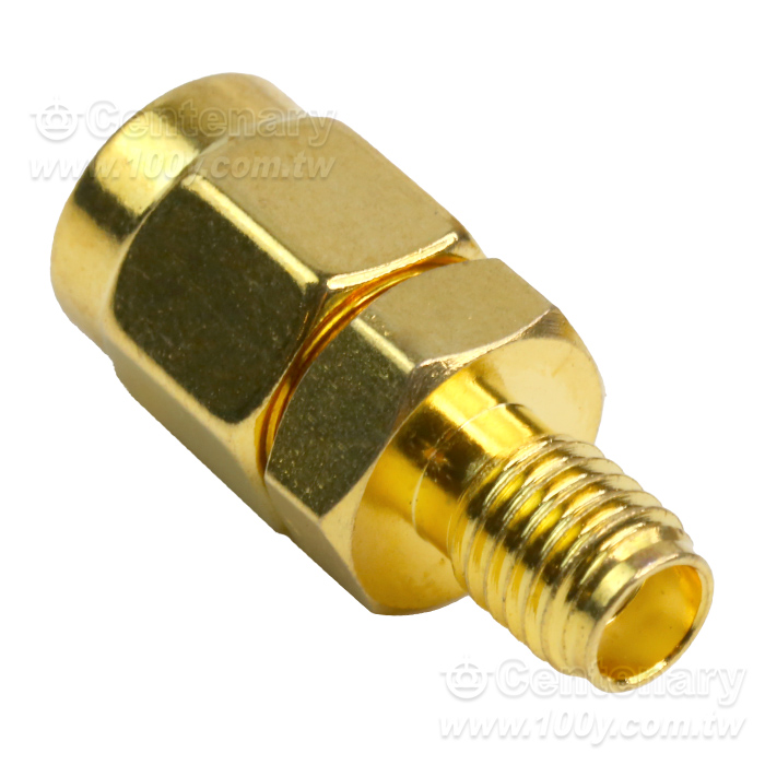 SMA公頭轉SSMA母頭 SSMA/SMA-KJ SSMA轉SMA連接器 - 162643 產品圖片