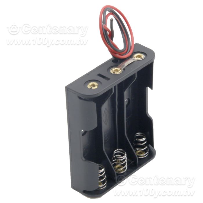 14500電池盒-3節5號 (並聯) 1.5V 帶導線 58*48*15mm - 162737 產品圖片