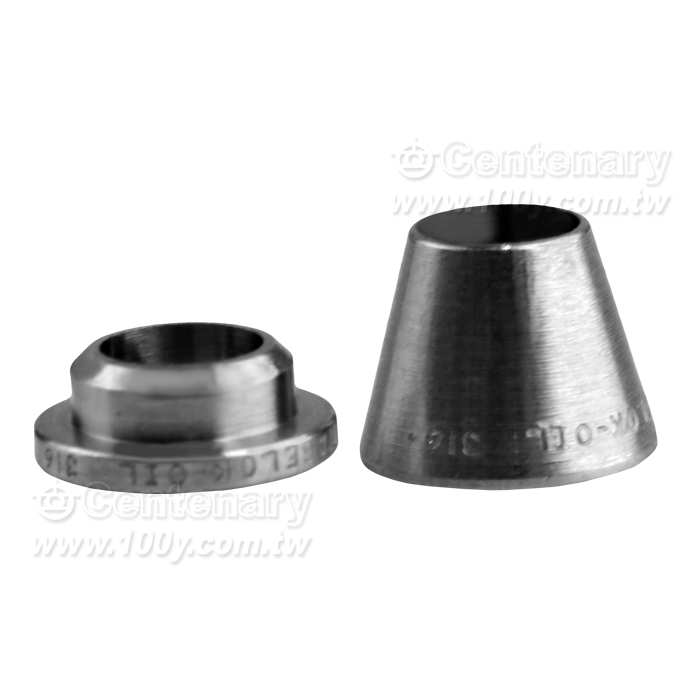 316L不鏽鋼卡套螺母 前卡套+后卡套   1/8in - 162681 產品圖片