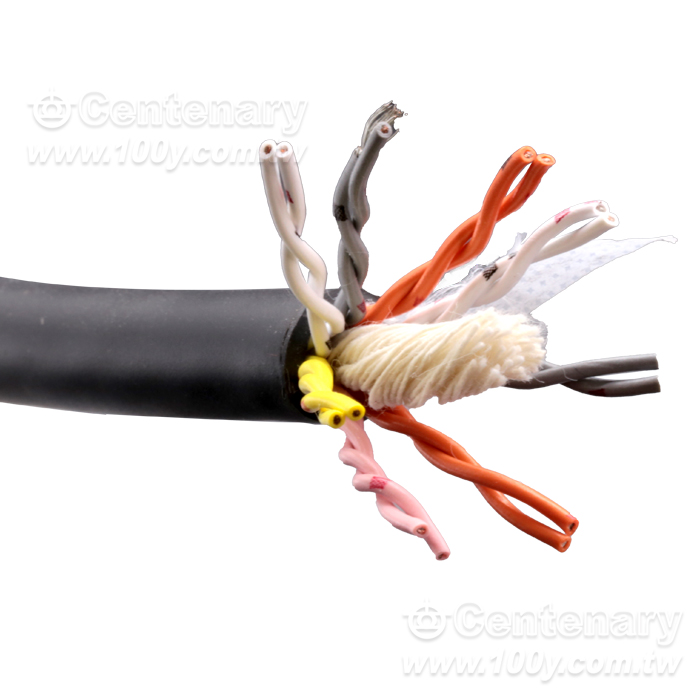 太陽牌高柔性拖鏈信號線 8P*24AWG - 112391 產品圖片