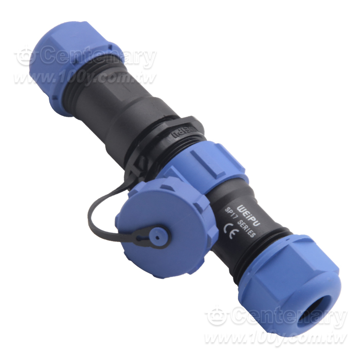 IP68 Cable Connector Cable plug + cable docking socket - 162804 Product Image