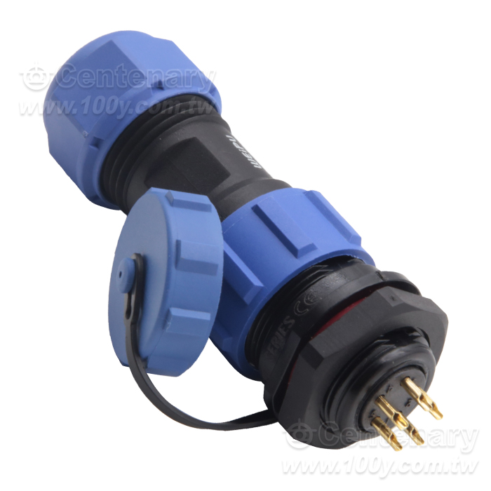 電纜插頭+後螺母插座5P 5A/500V - 162811 產品圖片