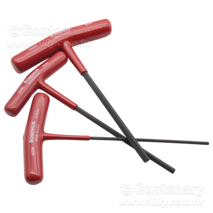 T型六角扳手 5mm/L:152mm 公制 - 145015 產品圖片