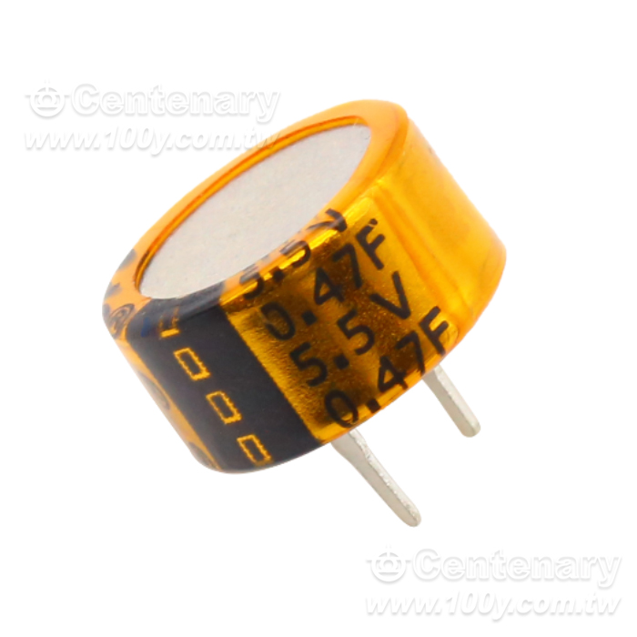 超級法拉電容 0.47F/5.5V 13.5*7.5*5mm C型 - 115671 產品圖片