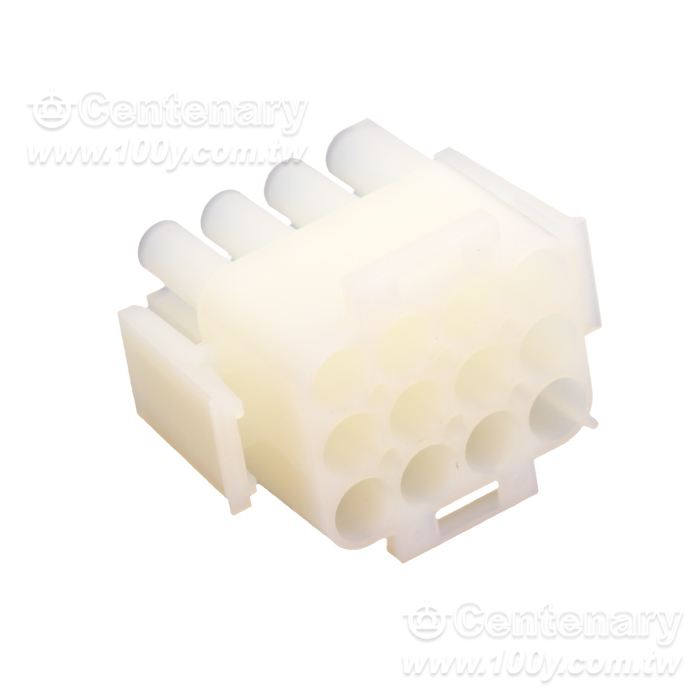 MATE-N-LOK 系 公頭 12P/6.35mm - 165630 產品圖片
