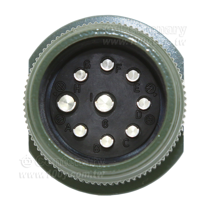 9P公端連線接頭 20A 500Vac - 28958 產品圖片
