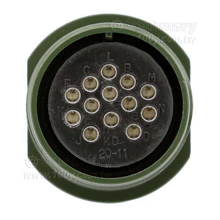 13P母端連線接頭13A~20A/500Vac/700Vdc - 161762 產品圖片