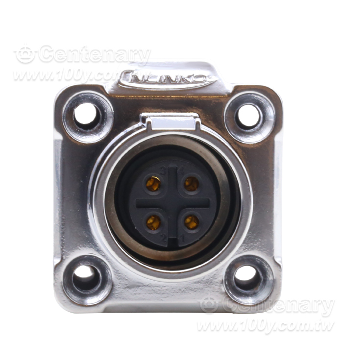 Cnlinko  LP16 type 4cores/Multi core power supply Industrial waterproof connectors - 161535 Product Image