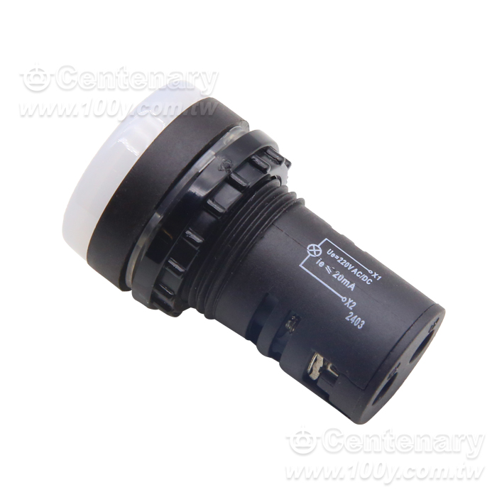 緊湊式指示燈 白色 22mm  220V EATON伊頓穆勒 - 163173 產品圖片