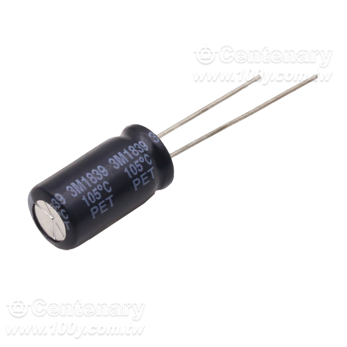 Rubycon_220uF/35V  Miniature Aluminum Electrolytic Capacitor - 163353 Product Image