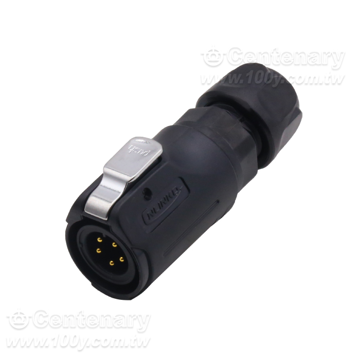 Cnlinko  LP12 Type 5-core Male Plug/Multi core power supply Industrial waterproof connectors - 119824 Product Image