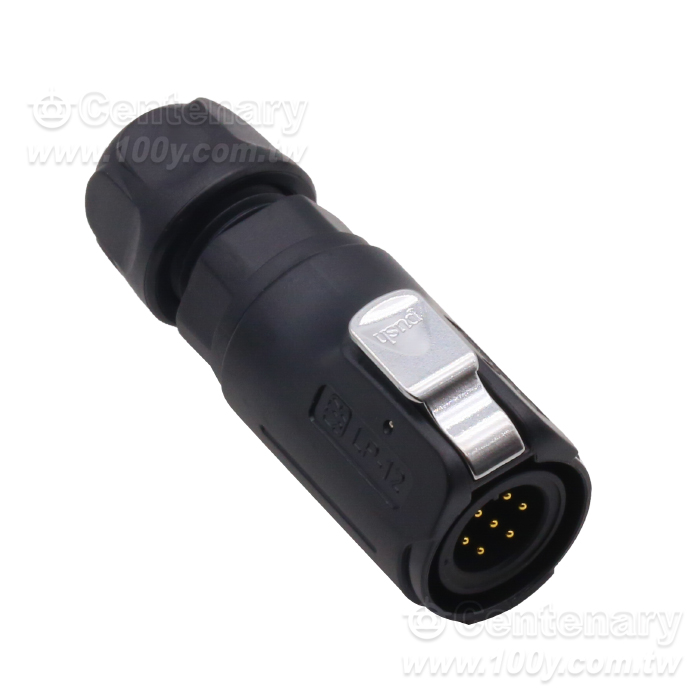 Cnlinko  LP12 Type7-core Male Plug/Multi core power supply Industrial waterproof connectors - 119826 Product Image