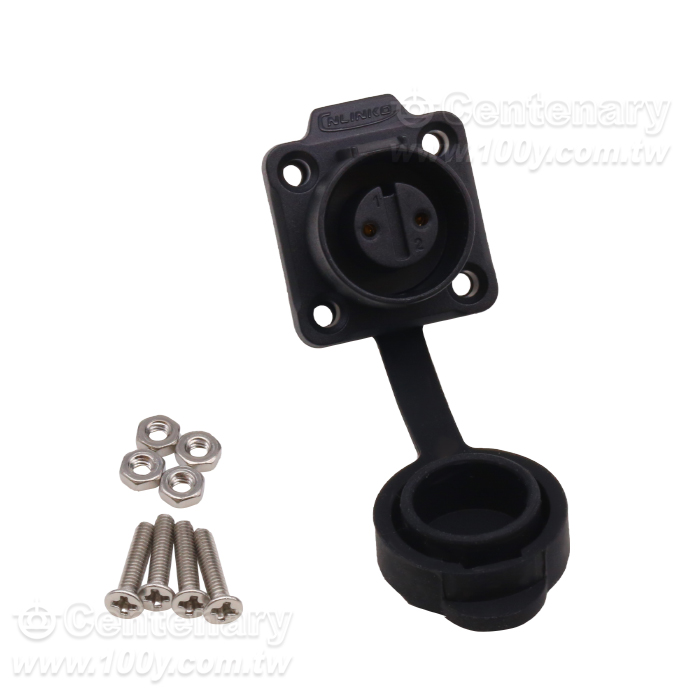 Cnlinko  LP12 type 2 cores/Multi core power supply Industrial waterproof connectors - 161305 Product Image