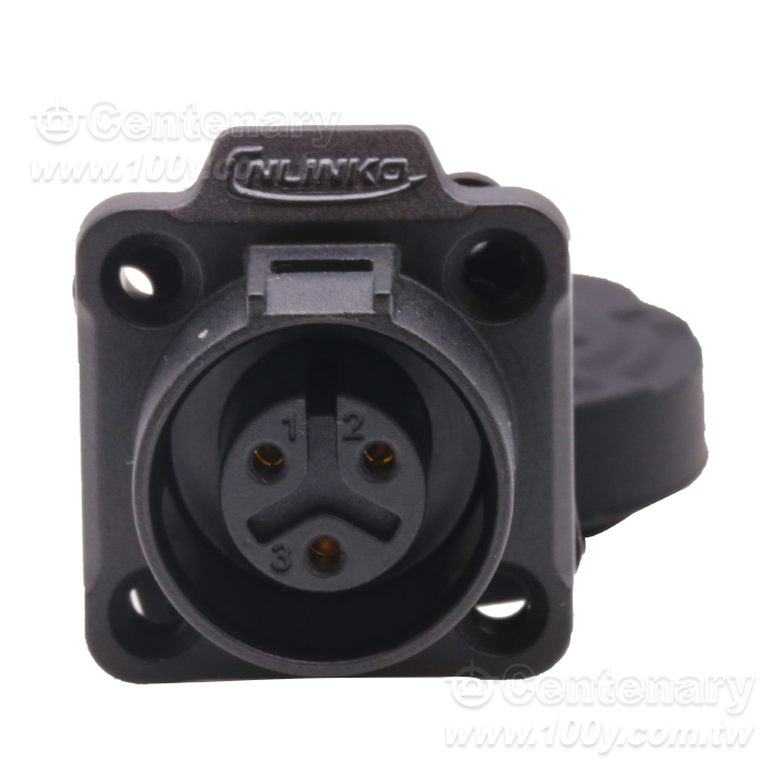 Cnlinko  LP12 type 3 cores/Multi core power supply Industrial waterproof connectors - 161307 Product Image