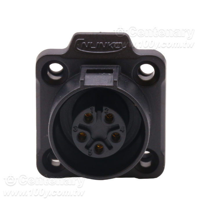 Cnlinko  LP12 type 5cores/Multi core power supply Industrial waterproof connectors - 161310 Product Image