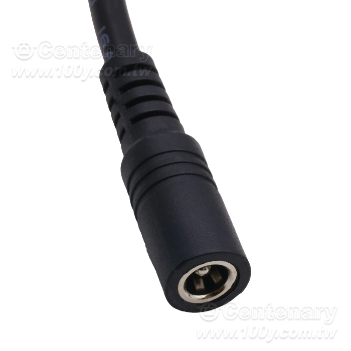 DC5.5*2.1MM一分六筆記本電源線0.7M - 163402 產品圖片