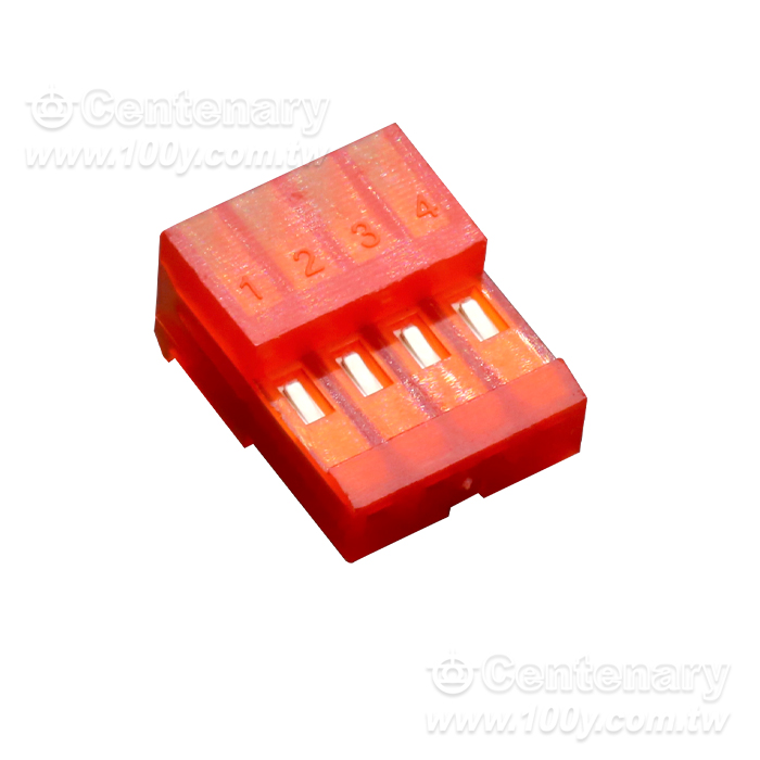 MTA-100   2.54mm Female Socket  4P  22 AWG - 94767 產品圖片