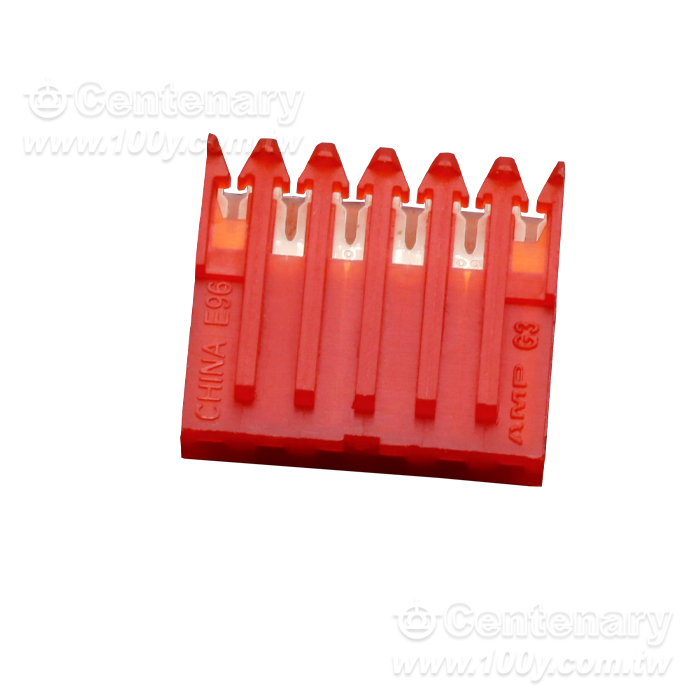 TE_MTA-100  P:2.54mm Female Plug 6P  22 AWG - 163497 Product Image