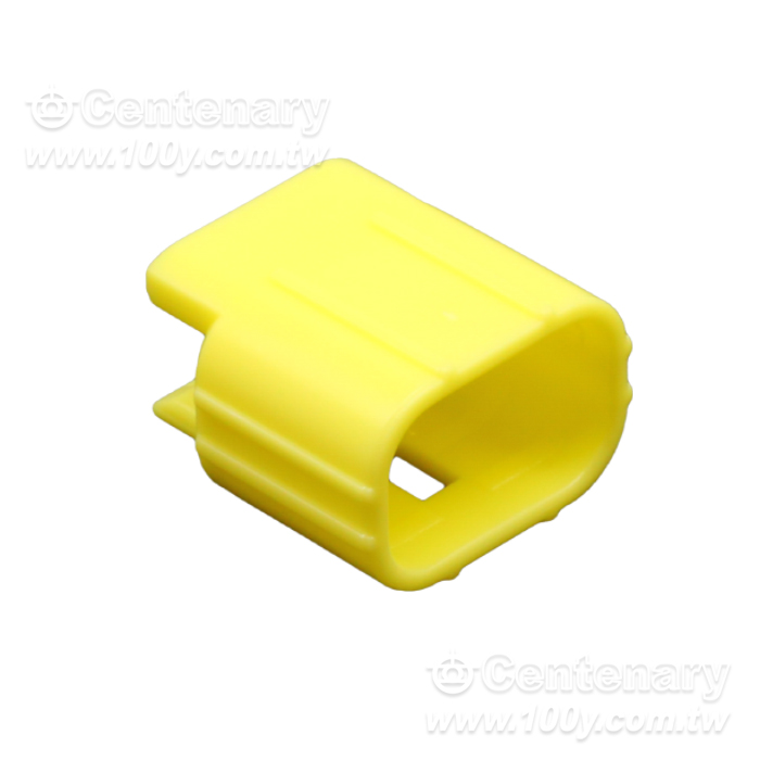 TE Automotive Connector Locks & Position Assurance   2P CAP YELLOW - 163528 Product Image