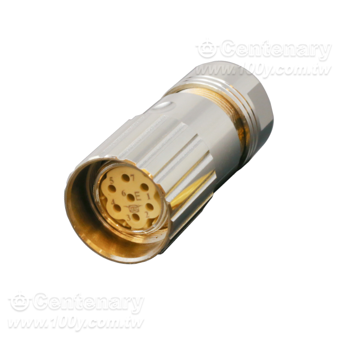 Aviation plug M23 - 163617 Product Image