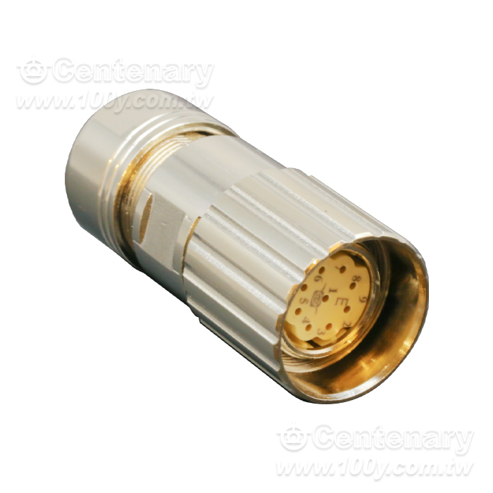 Aviation plug M23 - 163618 Product Image