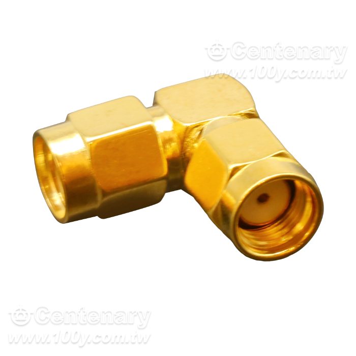 RPSMA-JJWSMA right-angle elbow for internal thread hole to internal thread hole - 163660 Product Image