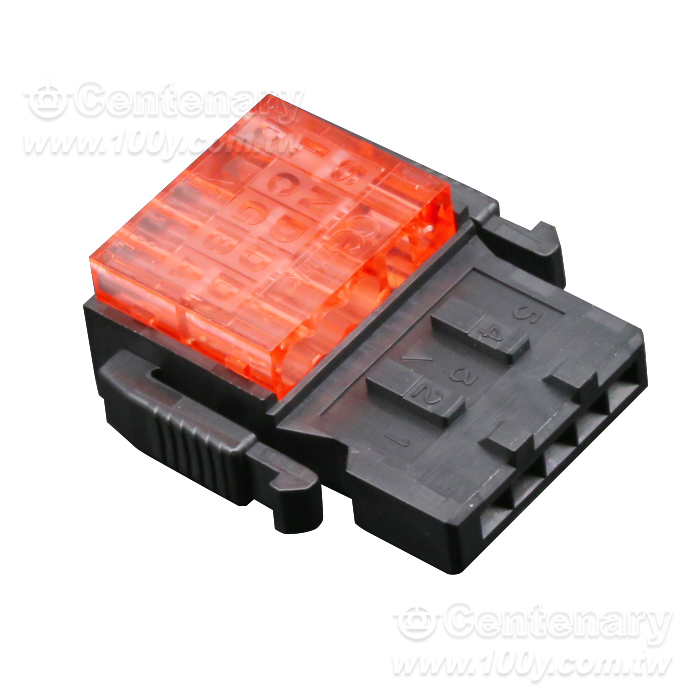 3M 三菱PLC模組插頭CC-Link紅色 20AWG - 161834 產品圖片