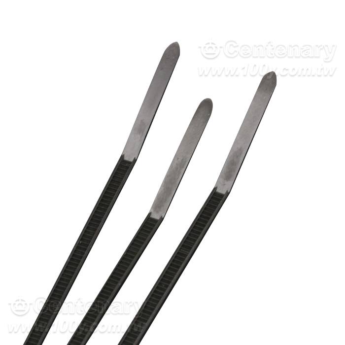 鐵氟龍扎帶 黑色 100根/包 L150*W3.6mm - 163609 產品圖片