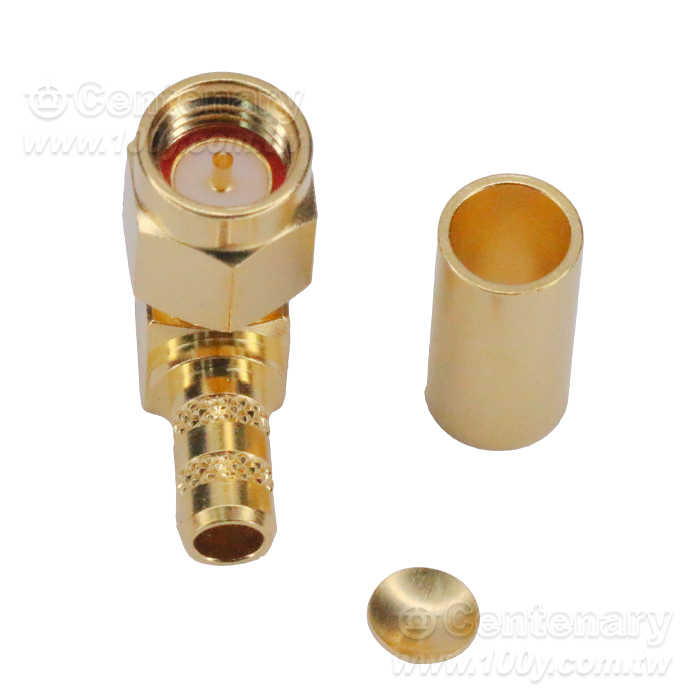 SMA Plug Crimp Right Angle - 96240 產品圖片