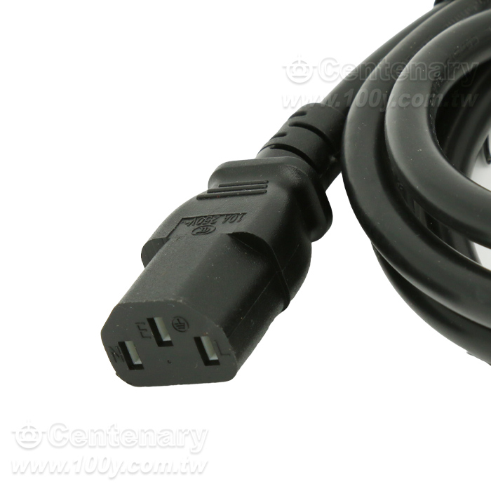 英規電源線 C13  BSI認證 3M 16AWG(3*1.5mm2) 純銅 - 162770 產品圖片