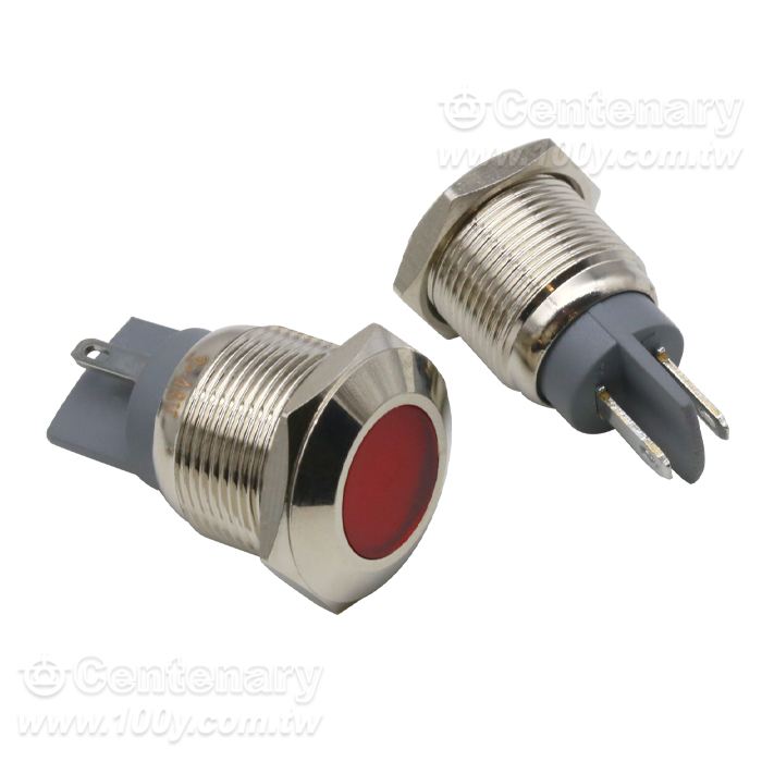 TB16LED-紅-平頭插腳-12-24V - 163738 產品圖片