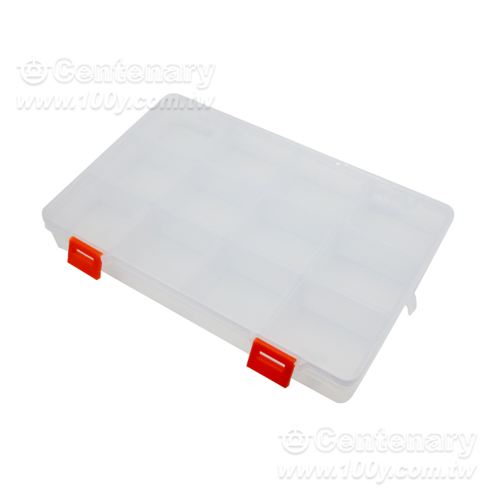 12格收納盒 PP材質 尺寸:22.2*14*3cm  (隔板可拆) - 163835 Product Image