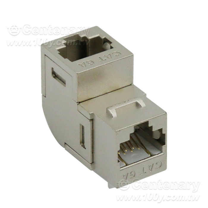 Cat.6A FTP 網路接續盒 90度 - 96545 產品圖片