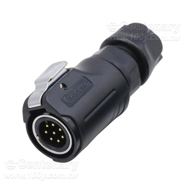 Cnlinko  LP12 type 8cores/Multi core power supply Industrial waterproof connectors - 161385 Product Image
